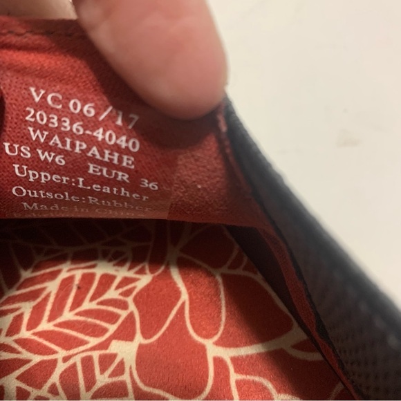 OluKai Black and Red Ankle Boots - Picture 3 of 10